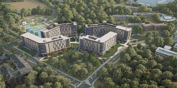 Image of UF housing rendering.